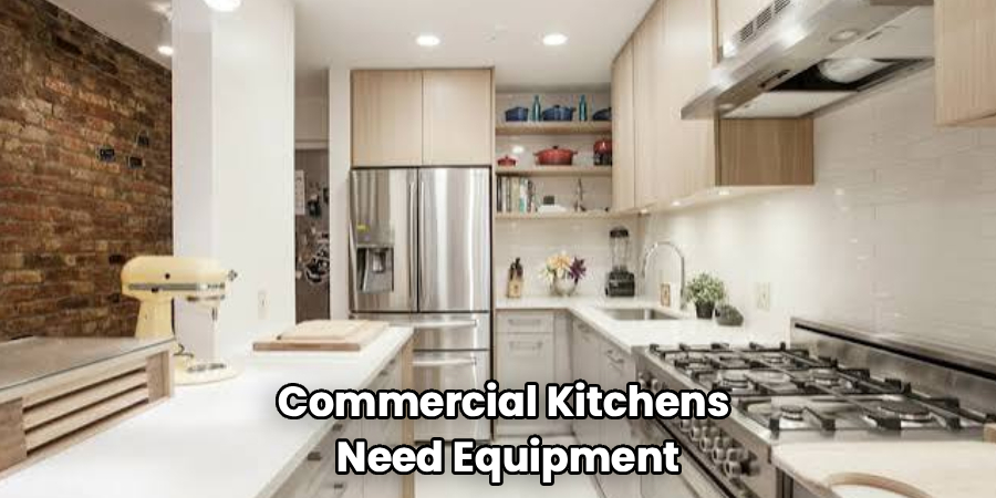 Commercial Kitchens
Need Equipment
