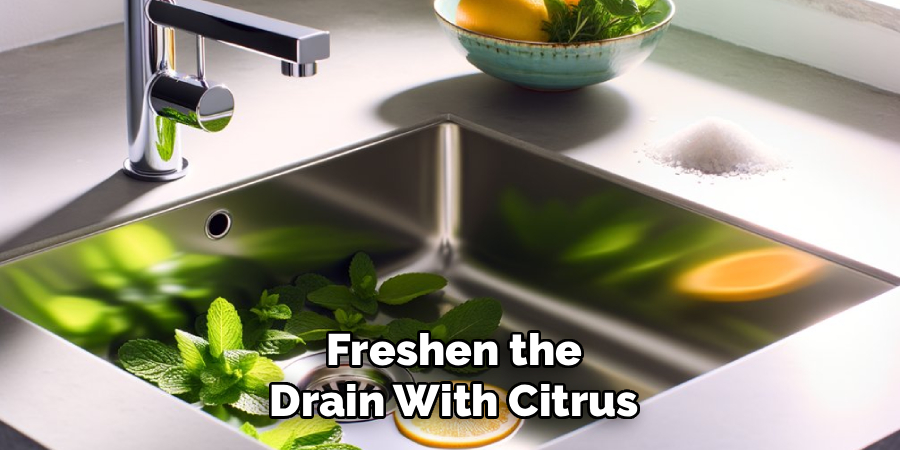 Freshen the Drain With Citrus