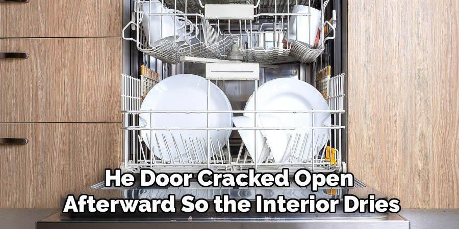 He Door Cracked Open
Afterward So the Interior Dries