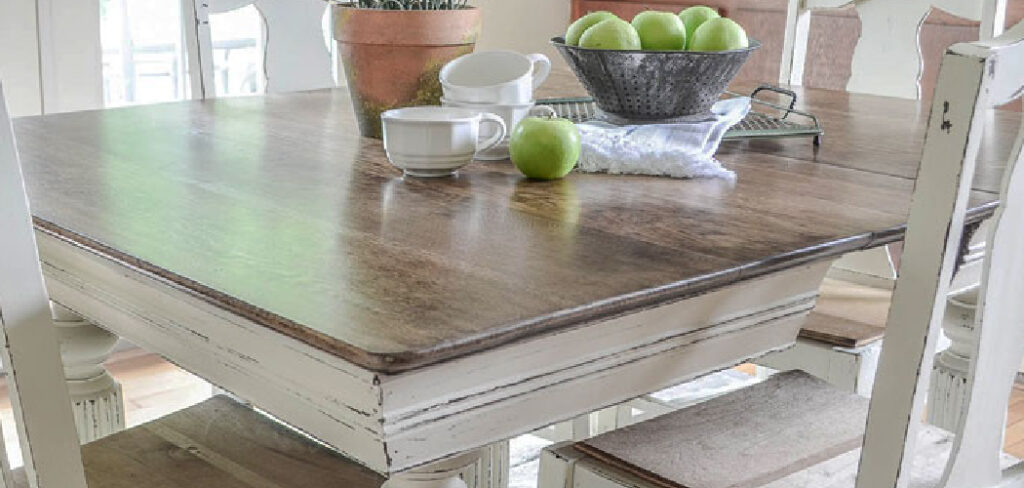 How to Paint Kitchen Table