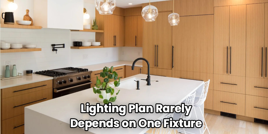 Lighting Plan Rarely
Depends on One Fixture