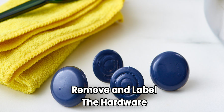 Remove and Label the Hardware