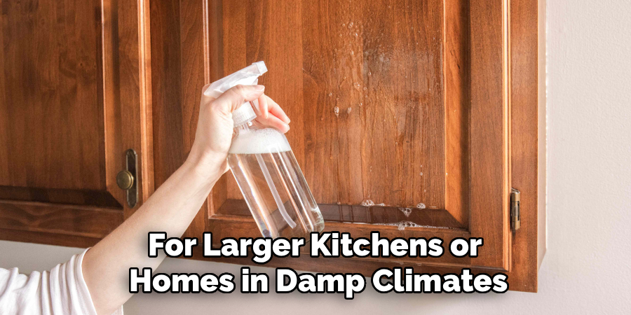 For Larger Kitchens or 
Homes in Damp Climates
