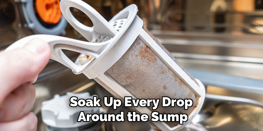 Soak Up Every Drop 
Around the Sump