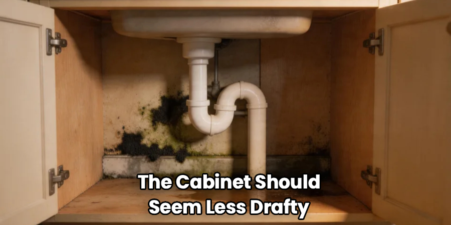 The Cabinet Should
Seem Less Drafty