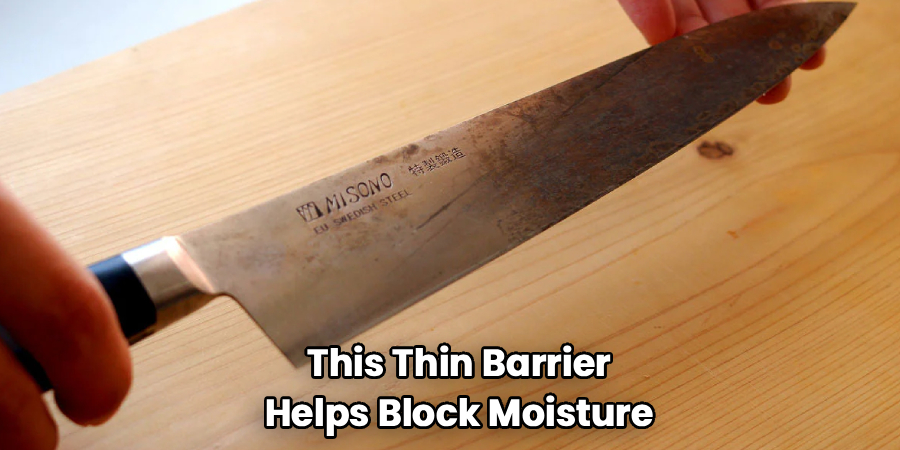 This Thin Barrier
Helps Block Moisture
