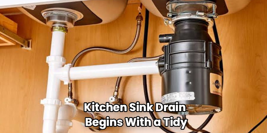 Kitchen Sink Drain
Begins With a Tidy