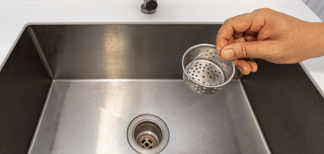 How to Install a Kitchen Sink Strainer