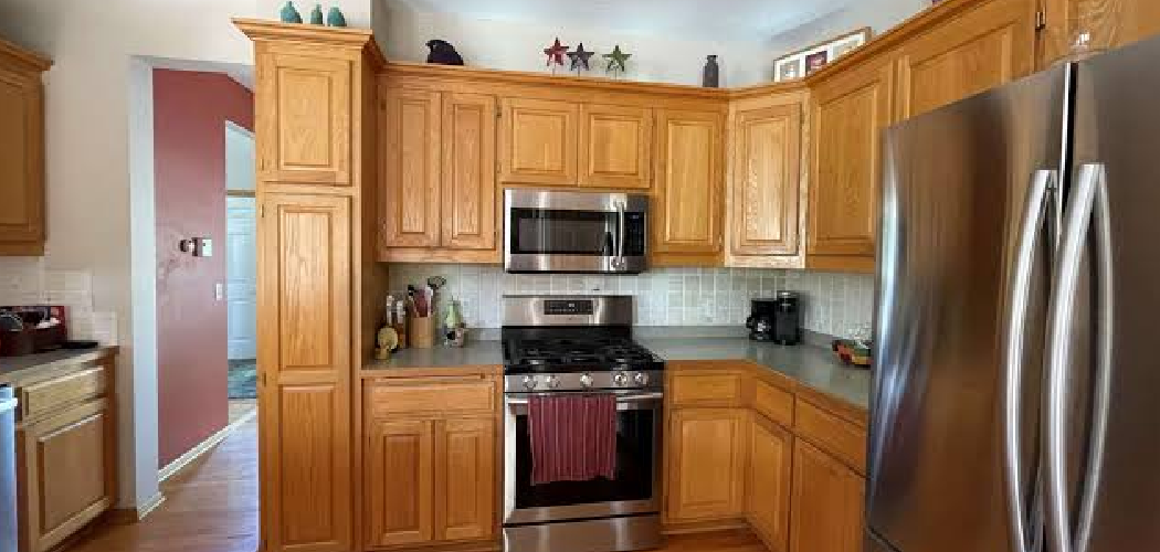 How to Refinish Kitchen Cabinets with Stain