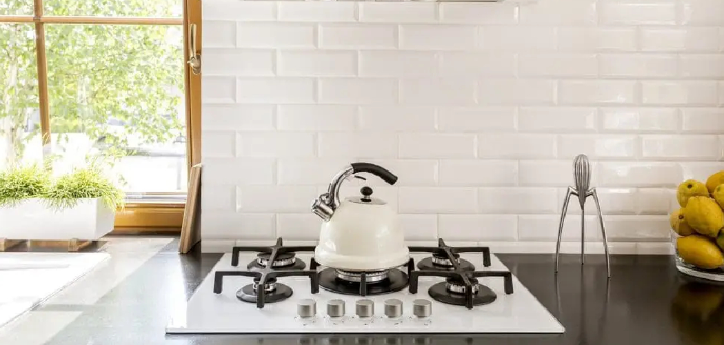 How to Remove Kitchen Backsplash
