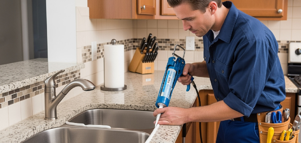 How to Seal Kitchen Sink to Countertop