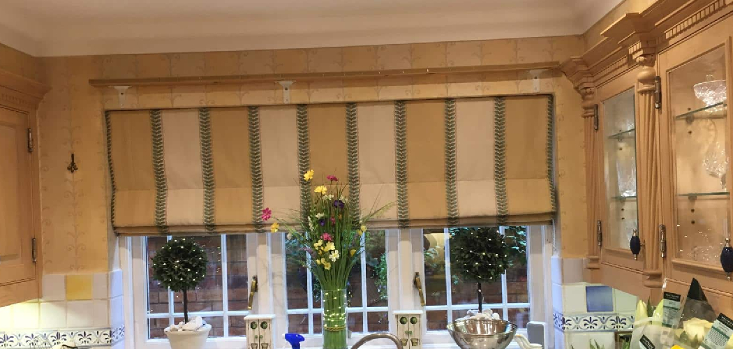 How to Sew Kitchen Curtains