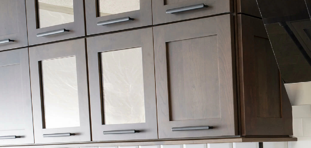How to Style Upper Glass Kitchen Cabinets