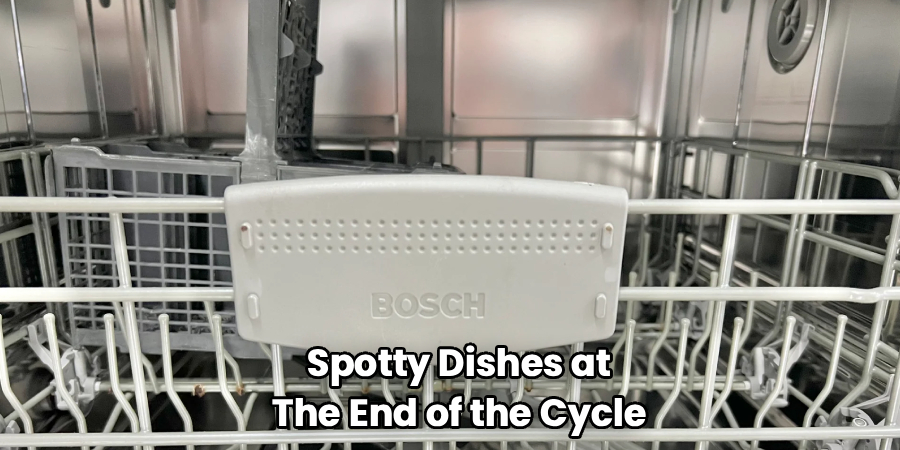 Spotty Dishes at
The End of the Cycle