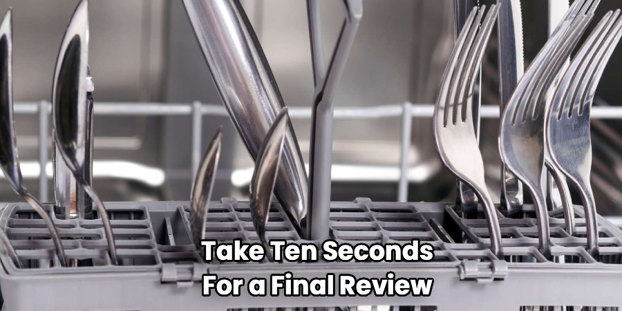 Take Ten Seconds
For a Final Review