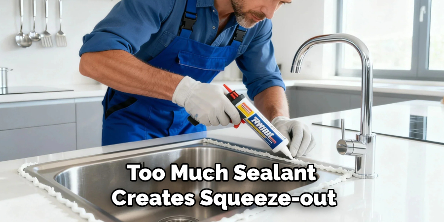 Too Much Sealant 
Creates Squeeze-out