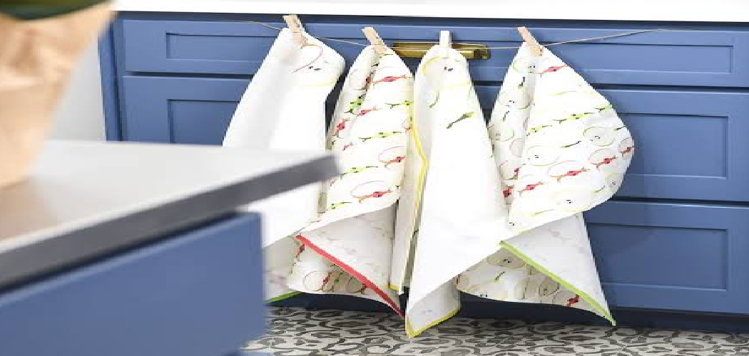 How To Make Hanging Towels For Kitchen
