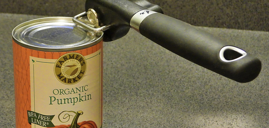 How to Use Electric Can Opener