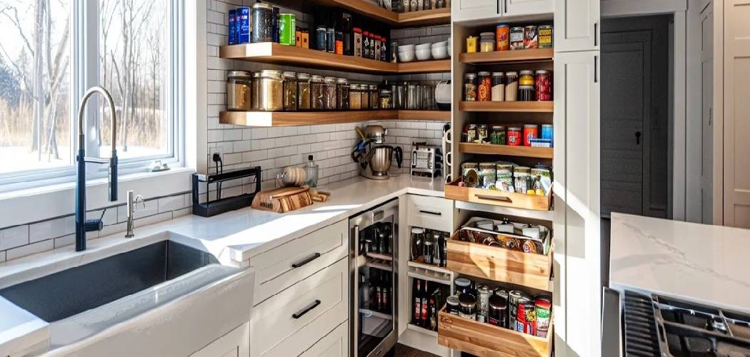 How to Use Kitchen Cabinets as a Pantry
