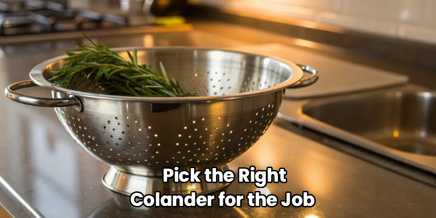  Pick the Right Colander for the Job